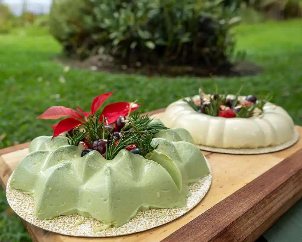 Christmas Panna Cotta with Providencia Sugar